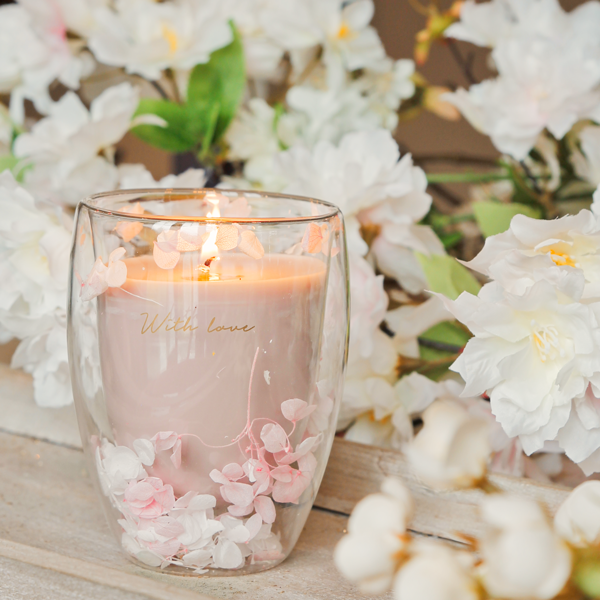 My Flame Lifestyle Soy candle  - With love - Green tea time