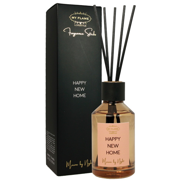 My Flame Lifestyle Fragrance sticks - Happy New Home - Marine by night