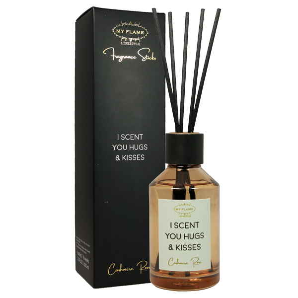 Fragrance sticks - I scent you hugs & kisses - Cashmere rose My Flame Lifestyle Fragrance sticks - I scent you hugs & kisses - Cashmere rose