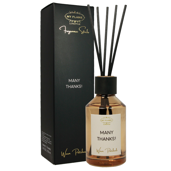 My Flame Lifestyle Geurstokjes - Many Thanks! - Warm Patchouli