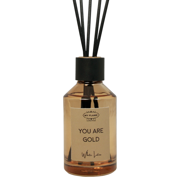My Flame Lifestyle Fragrance sticks - You are gold - White lotus