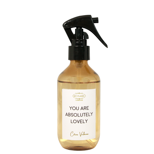 Room spray - You are absolutely lovely - Citrus Verbena My Flame Lifestyle Room spray - You are absolutely lovely - Citrus Verbena