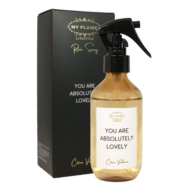 Room spray - You are absolutely lovely - Citrus Verbena My Flame Lifestyle Room spray - You are absolutely lovely - Citrus Verbena