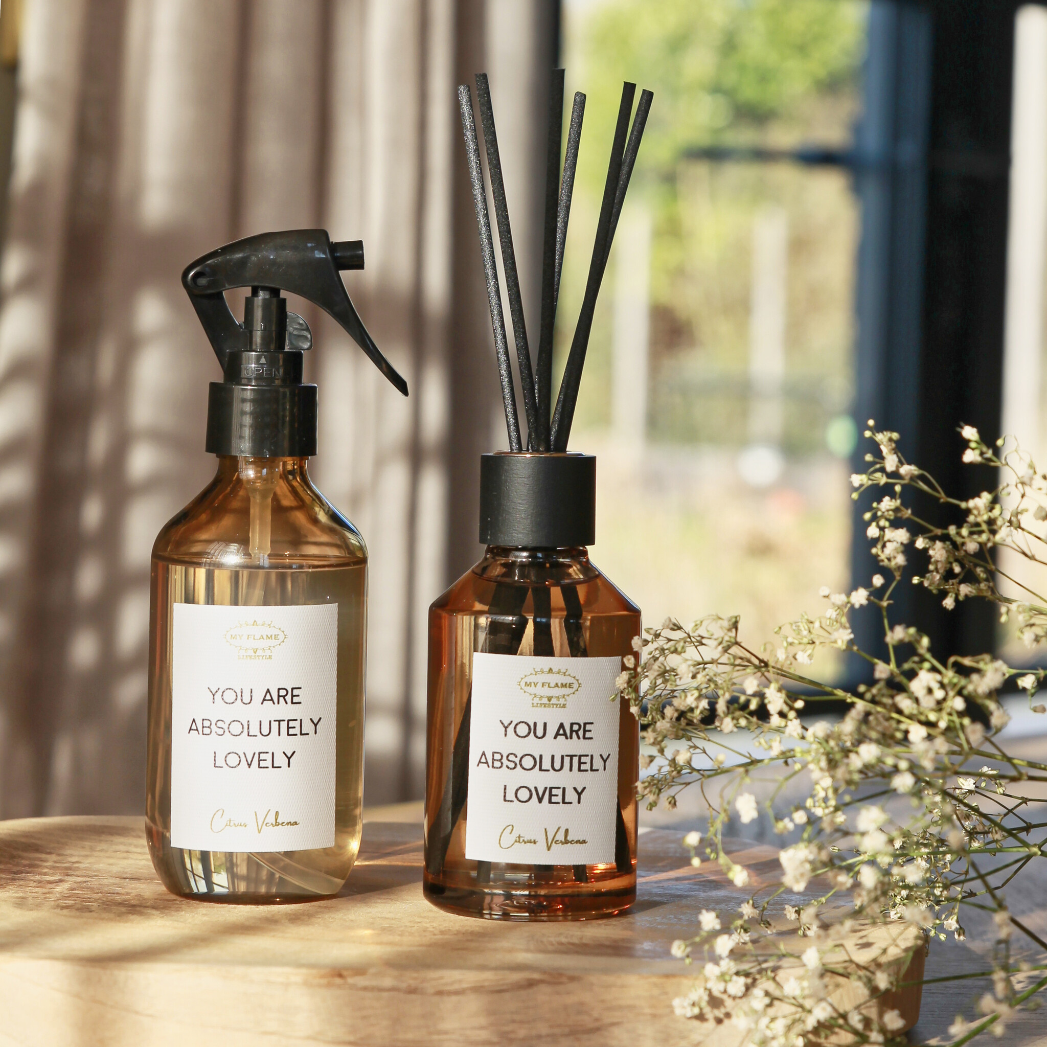 Room spray - You are absolutely lovely - Citrus Verbena My Flame Lifestyle Room spray - You are absolutely lovely - Citrus Verbena