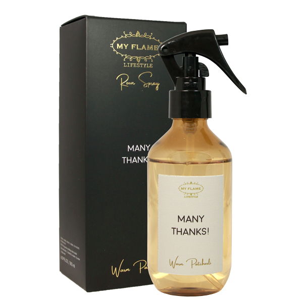 My Flame Lifestyle Room spray - Many Thanks! - Warm Patchouli