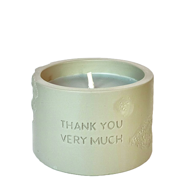 My Flame Lifestyle Outdoor candle - Thank you very much - Bella Citronella