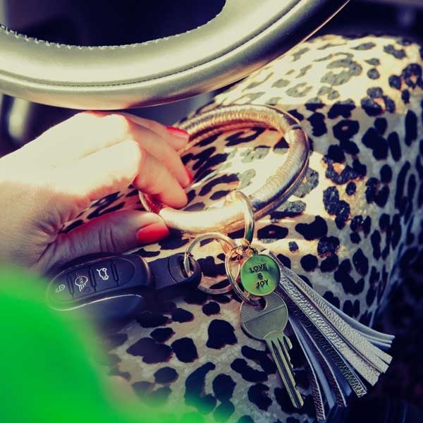 Keychain - Love and Joy - Rosé gold My Flame Lifestyle Keychain - Love and Joy - Rosé gold