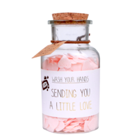 Hand soap - Sending you a little love - Fresh cotton My Flame Lifestyle Hand soap - Sending you a little love - Fresh cotton