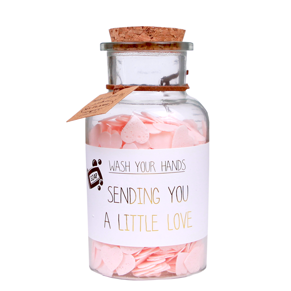 My Flame Lifestyle Handzeep - Sending you a little love - Fresh cotton