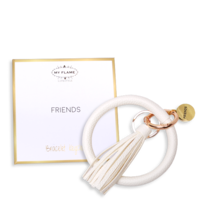 Sleutelhanger - Friends - Off white My Flame Lifestyle Sleutelhanger - Friends - Off white