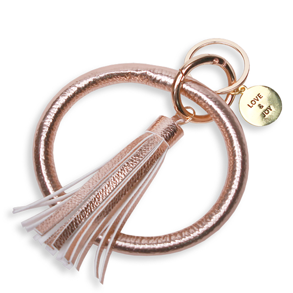 Keychain - Love and Joy - Rosé gold My Flame Lifestyle Keychain - Love and Joy - Rosé gold