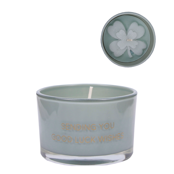 My Flame Lifestyle Soy candle -  Sending you good luck wishes - Jasmine luxe