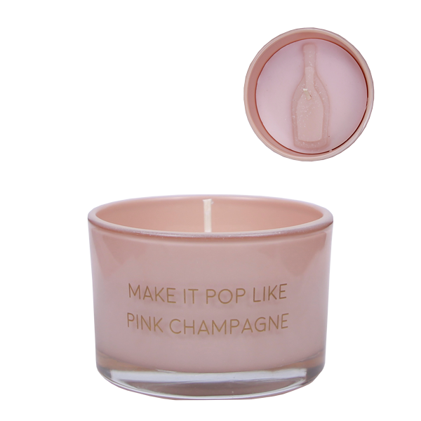 My Flame Lifestyle Sojakaars - Make it pop like pink champagne - Green Tea Time