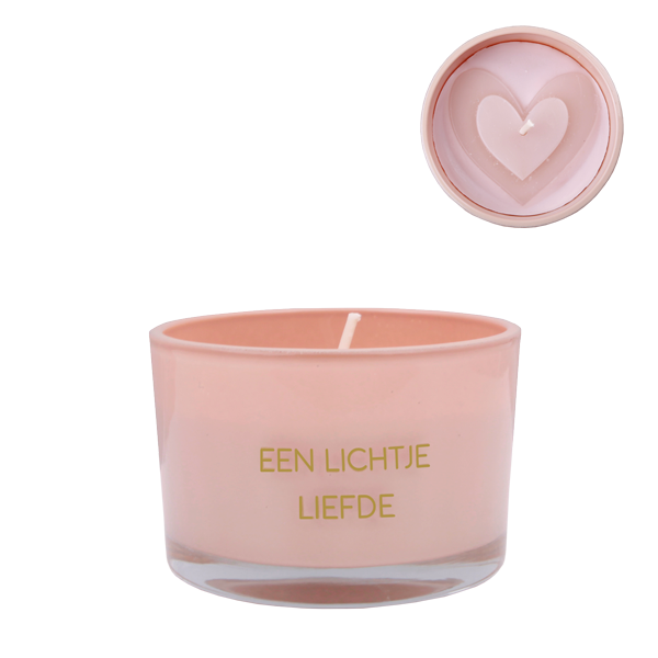 My Flame Lifestyle Soy candle -  Een lichtje liefde - Green Tea Time