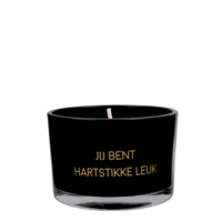 Soy candle - Jij bent hartstikke leuk - Warm Cashmere My Flame Lifestyle Soy candle - Jij bent hartstikke leuk - Warm Cashmere