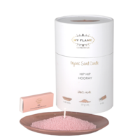 Kaarsenzand giftbox - Hip hip hooray My Flame Lifestyle Kaarsenzand giftbox - Hip hip hooray