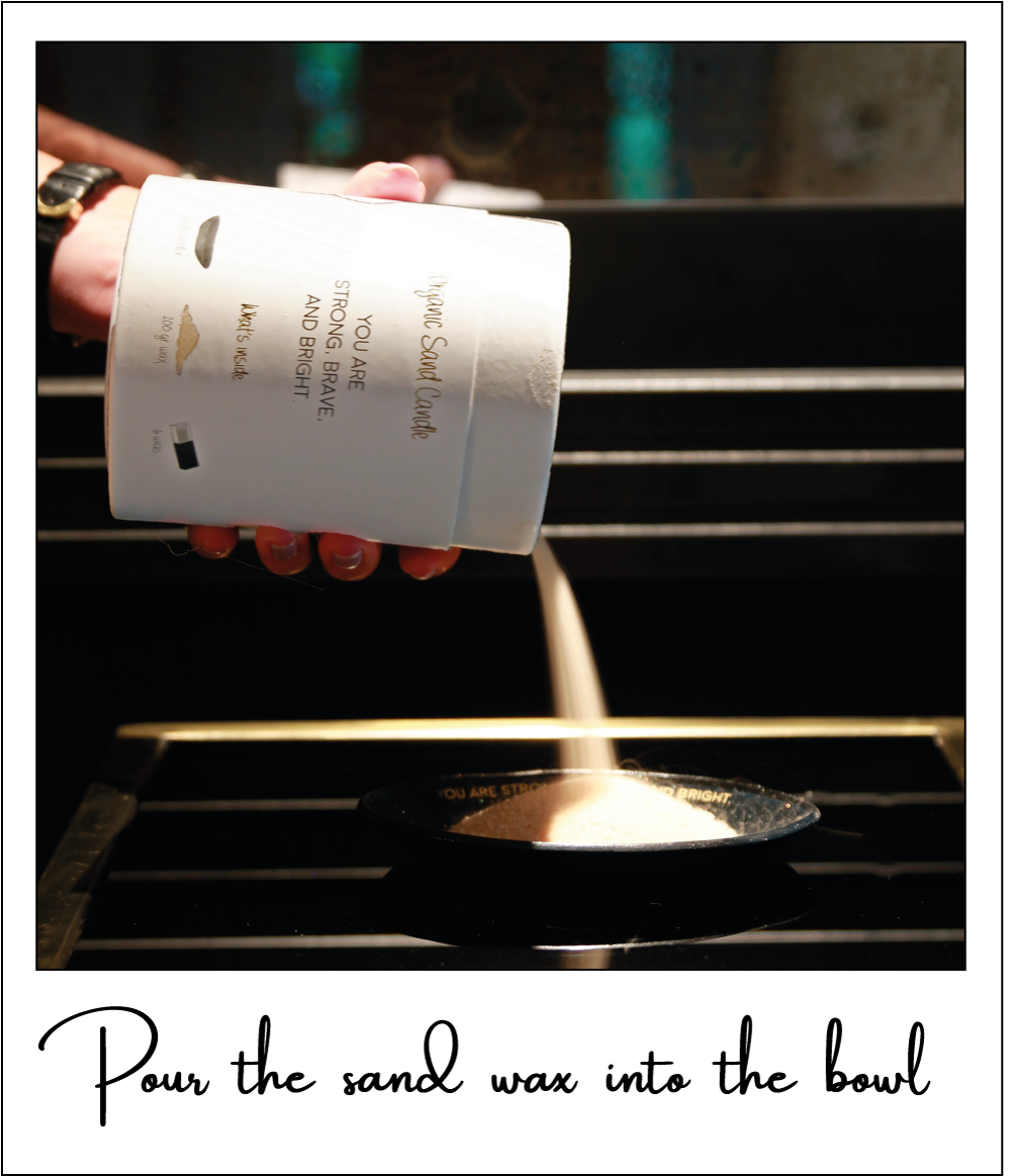 My Flame Lifestyle Sand candle giftbox - Take life with a grain of salt, a slice of lime, and a shot of tequila