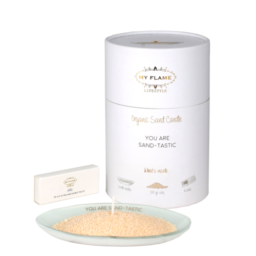 My Flame Lifestyle Sand candle giftbox - You are sand-tastic Sand candle giftbox - You are sand-tastic