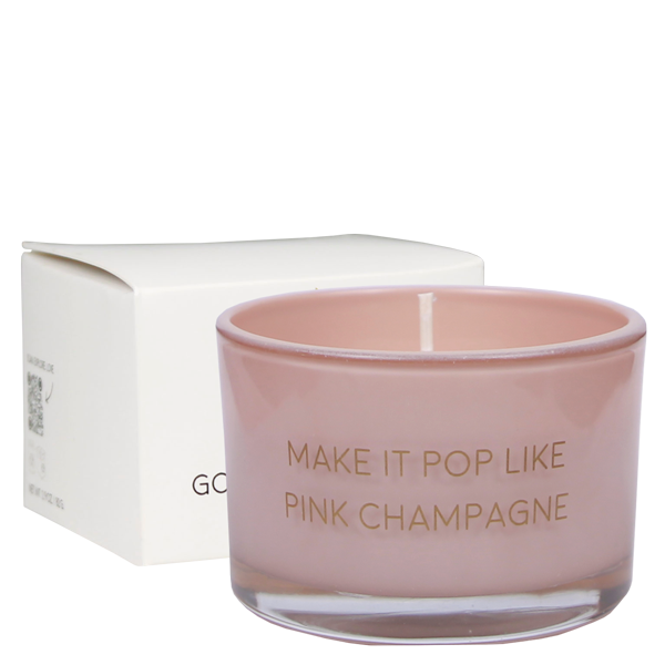 My Flame Lifestyle Sojakaars - Make it pop like pink champagne - Green Tea Time
