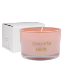 My Flame Lifestyle Soy candle -  Een lichtje liefde - Green Tea Time