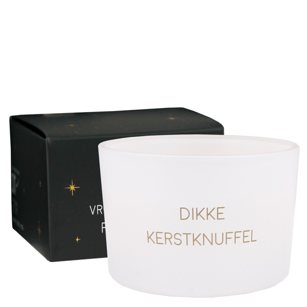 My Flame Lifestyle Soy candle - Dikke kerstknuffel - Winter Wood