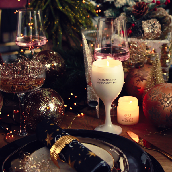 Soy Candle - Dreaming of a wine Christmas - Winter Wood My Flame Lifestyle Soy Candle - Dreaming of a wine Christmas - Winter Wood