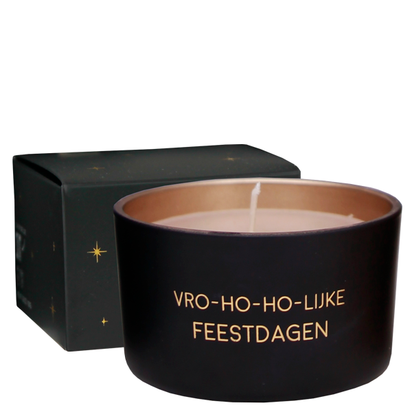 Soy candle - Vro-ho-ho-lijke feestdagen - Winter Wood My Flame Lifestyle Soy candle - Vro-ho-ho-lijke feestdagen - Winter Wood