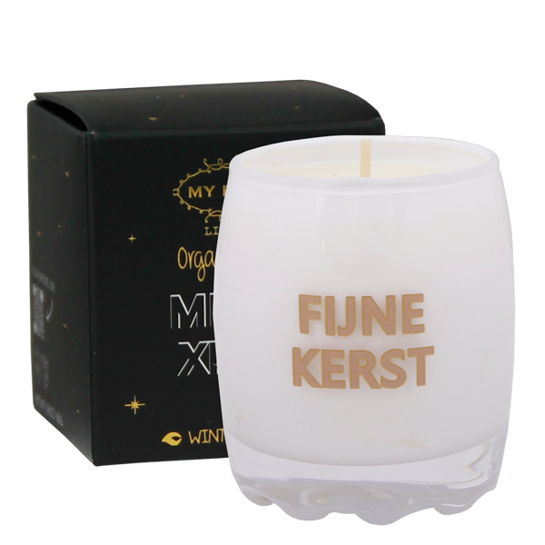 My Flame Lifestyle Soy candle - Fijne kerst - Winter Wood