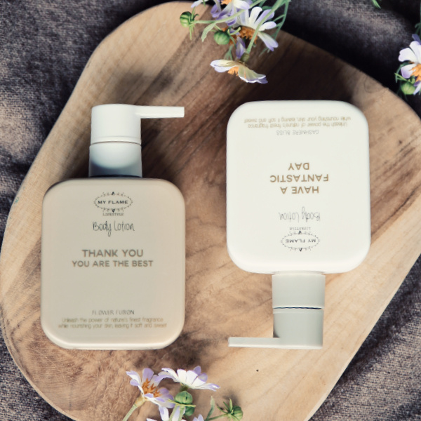 My Flame Lifestyle Hydraterende bodylotion Flower Fusion – Thank you. You are the best | Vegan verzorgende lichaamslotion cadeau