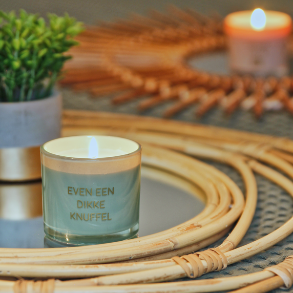 My Flame Lifestyle Sojakaars - Even een dikke knuffel - Minty Bamboo