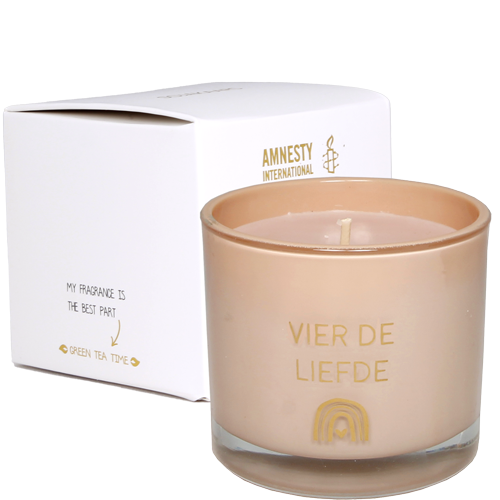 My Flame Lifestyle Sojakaars - Vier de liefde - Green Tea Time