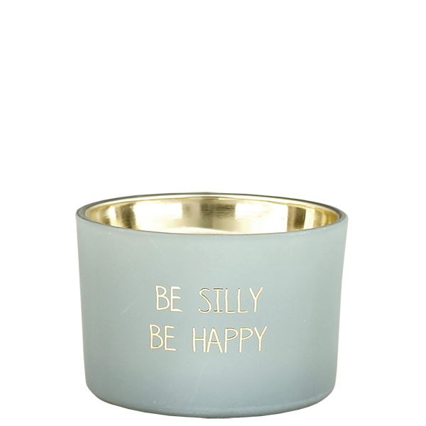 My Flame Lifestyle Soy candle - Be silly. Be happy - Minty Bamboo