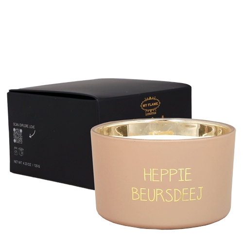 My Flame Lifestyle Soy candle - Heppie beursdeej - Green Tea Time
