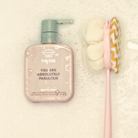 Shower brush 2-in-1 - bath cloth - Fabulous My Flame Lifestyle Shower brush 2-in-1 - bath cloth - Fabulous