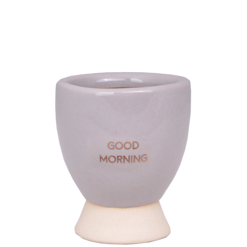 My Flame Lifestyle Soy candle in egg cup - Good morning - Fig's Delight