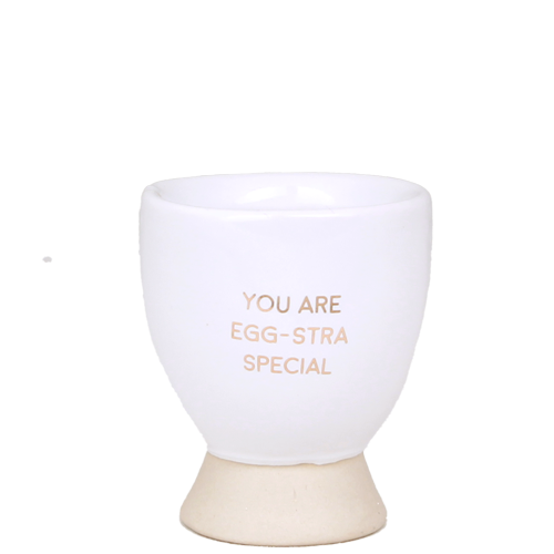 Sojakaars in eierdop - You are egg-stra special