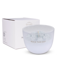 Soy candle - Rock this day - Jasmine Luxe My Flame Lifestyle Soy candle - Rock this day - Jasmine Luxe