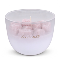 Soy candle - Love rocks - Green Tea Time My Flame Lifestyle Soy candle - Love rocks - Green Tea Time