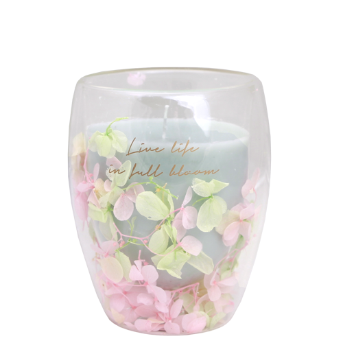 Sojakaars in theeglas - Live life in full bloom