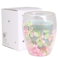 Sojakaars in theeglas - Live life in full bloom - Jasmine Luxe My Flame Lifestyle Sojakaars in theeglas - Live life in full bloom - Jasmine Luxe