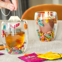 My Flame Lifestyle Soy candle in tea glass - You are gold - Fig's delight