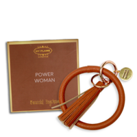 Keychain - Power Woman - Brown My Flame Lifestyle Keychain - Power Woman - Brown