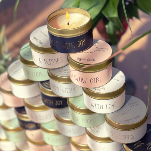 Soy candle XS - Lots of luck - Minty Bamboo My Flame Lifestyle Soy candle XS - Lots of luck - Minty Bamboo