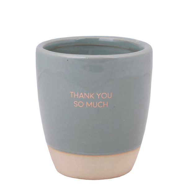 My Flame Lifestyle Soy candle in coffee cup - Thank you so much - Coffee Kissed Spice