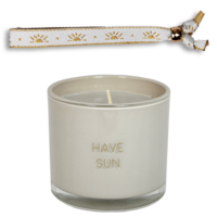 My Flame Lifestyle Candle with wish-bracelet - Have Sun - Fig's Delight