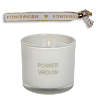 My Flame Lifestyle Candle with wish-bracelet - Powervrouw - Amber's Secret