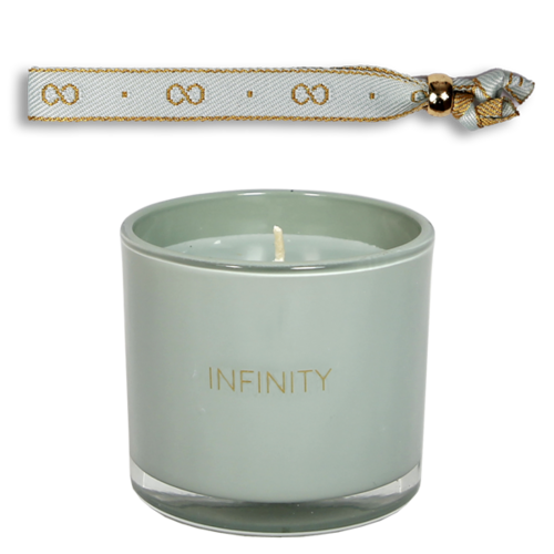Geurkaars met armband - Infinity