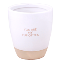 My Flame Lifestyle Soy candle in tea mug - You are my cup of tea - Herbal Infusion