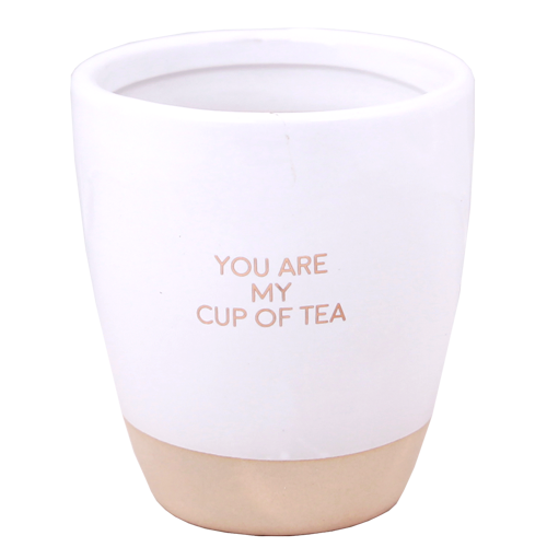 My Flame Lifestyle Soy candle in tea mug - You are my cup of tea - Herbal Infusion
