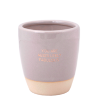 My Flame Lifestyle Soy candle in coffee cup - You are absolutely fabulous - Coffee Kissed Spice